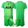 Camisa de Futebol Tottenham Hotspur Goleiro Equipamento Principal Infantil 2025-26 Manga Curta (+ Calças curtas)
